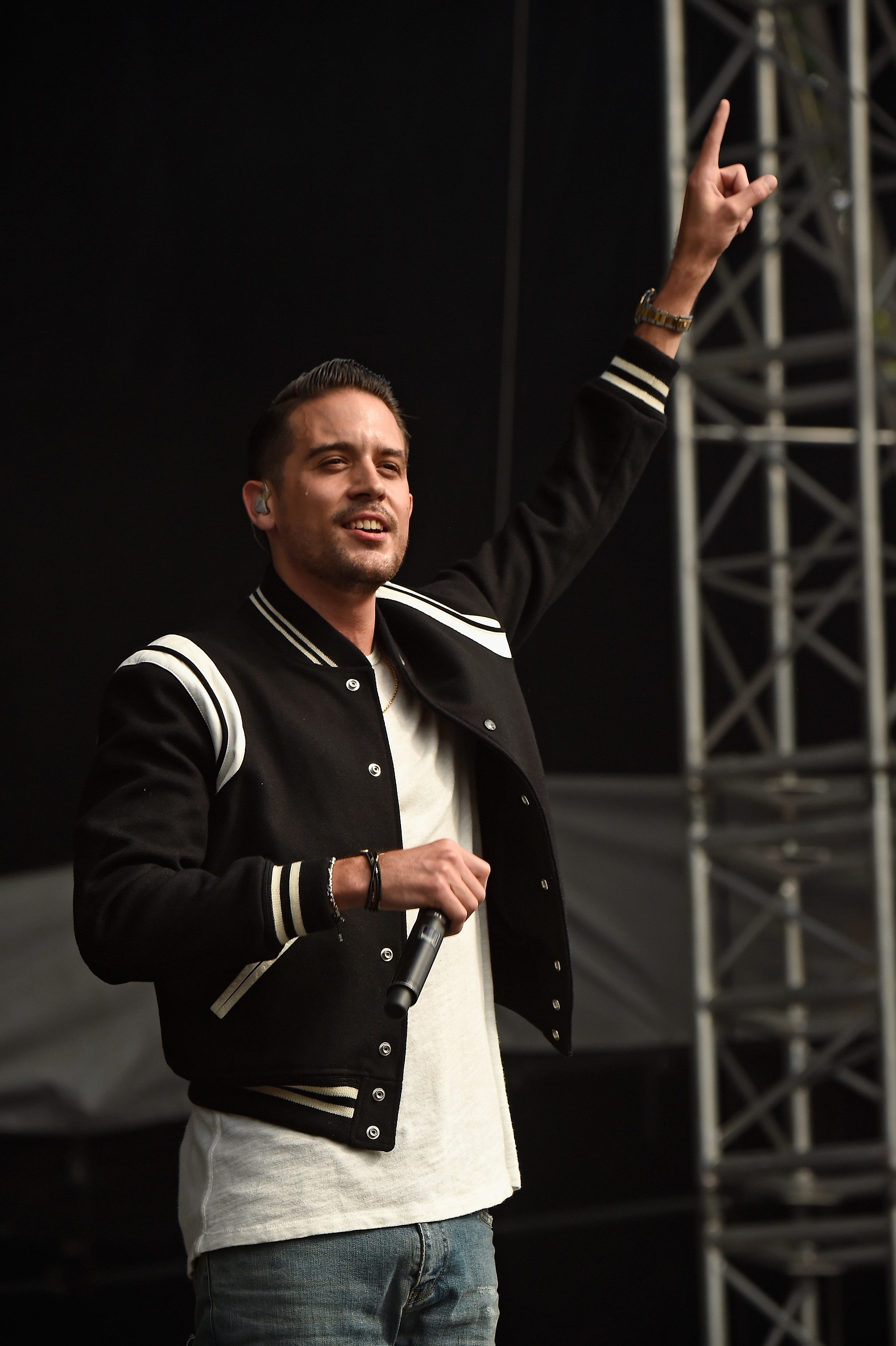 PHILADELPHIA, PA - SEPTEMBER 05:  G-Eazy performs onstage during the 2015 Budweiser Made in America Festival at Benjamin Franklin Parkway on September 5, 2015 in Philadelphia, Pennsylvania.  (Photo by Kevin Mazur/Getty Images for Anheuser-Busch)