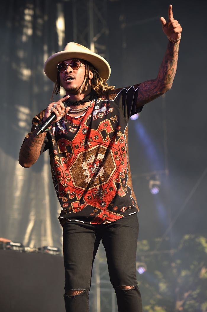PHILADELPHIA, PA - SEPTEMBER 06:  Rapper Future performs onstage during the 2015 Budweiser Made in America Festival at Benjamin Franklin Parkway on September 6, 2015 in Philadelphia, Pennsylvania.  (Photo by Kevin Mazur/Getty Images for Anheuser-Busch)