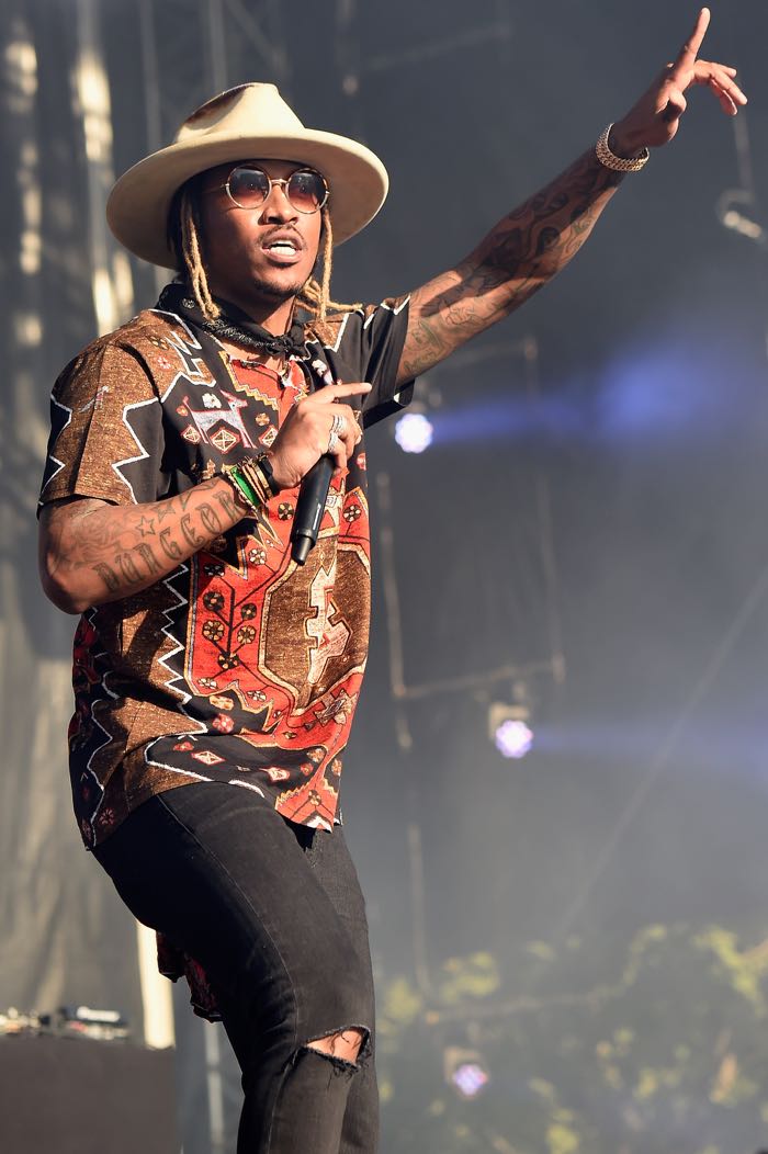 PHILADELPHIA, PA - SEPTEMBER 06:  Rapper Future performs onstage during the 2015 Budweiser Made in America Festival at Benjamin Franklin Parkway on September 6, 2015 in Philadelphia, Pennsylvania.  (Photo by Kevin Mazur/Getty Images for Anheuser-Busch)