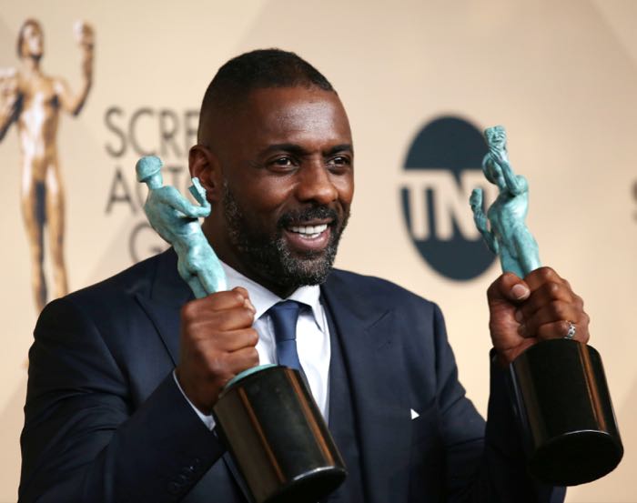 22nd Annual Screen Actors Guild Awards - Press Room Featuring: Idris Elba Where: Los Angeles, California, United States When: 30 Jan 2016 Credit: Brian To/WENN.com