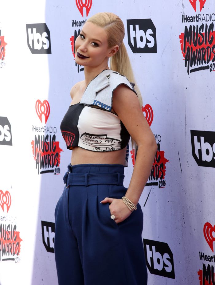 Celebrities attend iHeartRadio Music Awards at The Forum. Featuring: Iggy Azalea Where: Los Angeles, California, United States When: 04 Apr 2016 Credit: Brian To/WENN.com