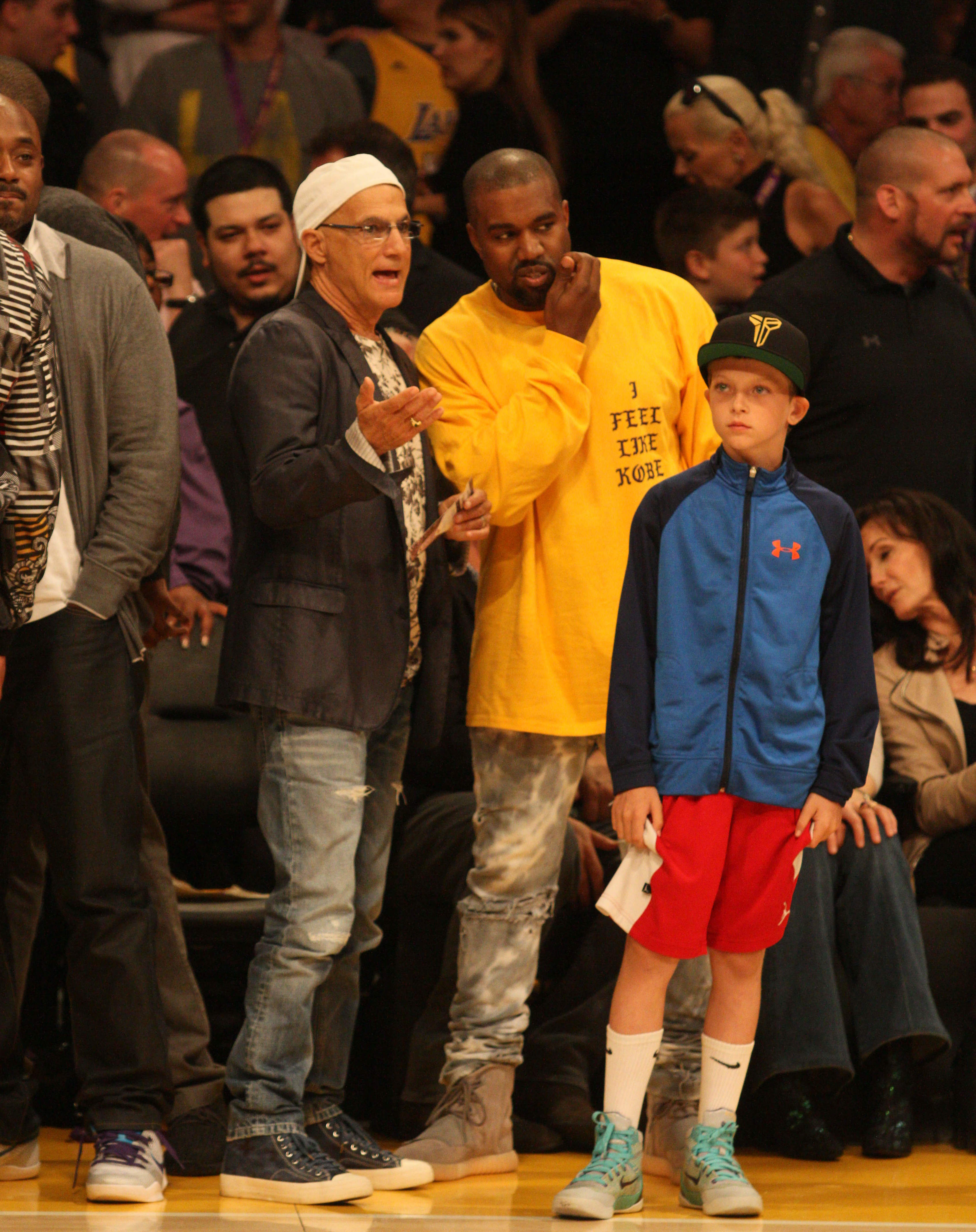 Jimmy Iovine and Kanye West