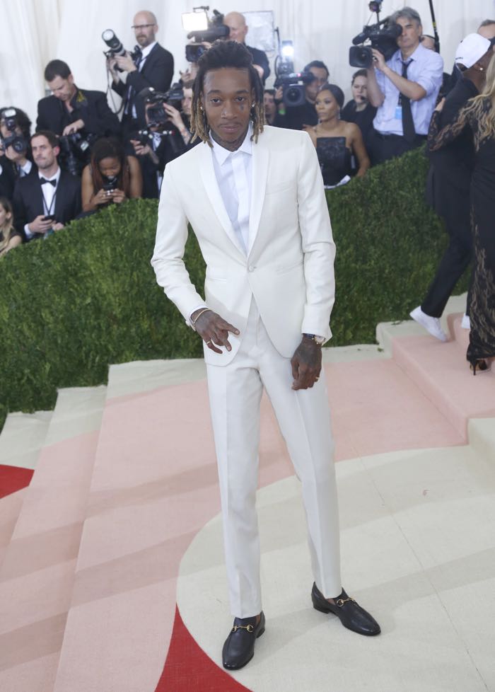 'Manus x Machina: Fashion In An Age Of Technology' Costume Institute Gala held at the Metropolitan Museum of Art Featuring: Wiz Khalifa Where: New York City, New York, United States When: 02 May 2016 Credit: WENN.com **Not available for publication in Germany**
