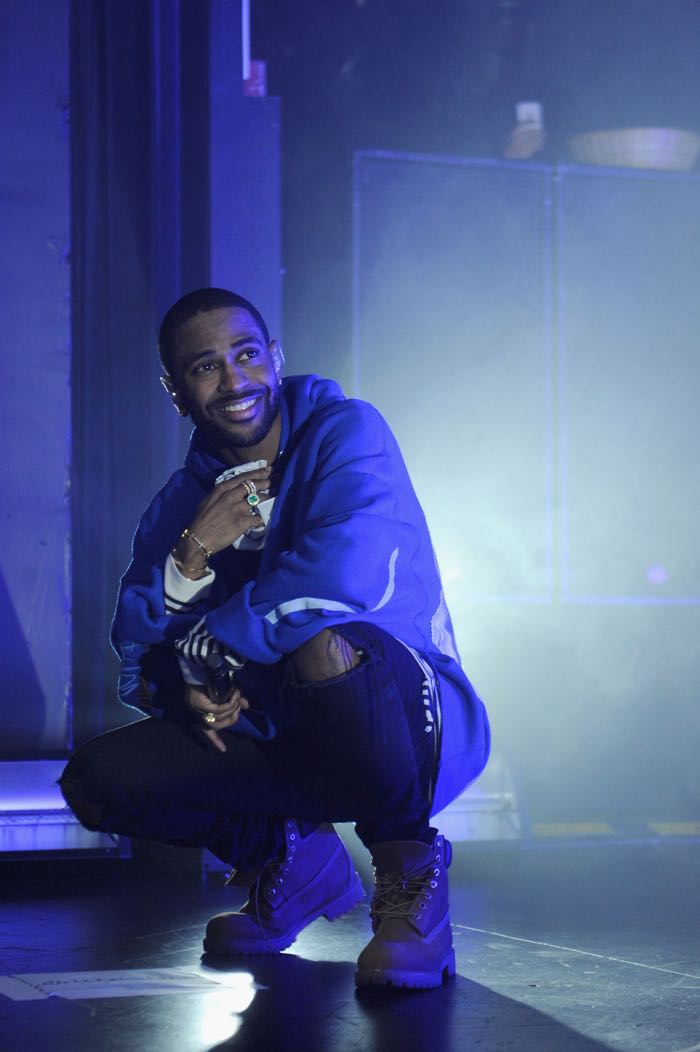 NEW YORK, NY - AUGUST 27: Big Sean performs on stage at the Bud Light Party Conventions at PlayStation Theater on August 27, 2016 in New York City. (Photo by Brad Barket/Getty Images for Bud Light)