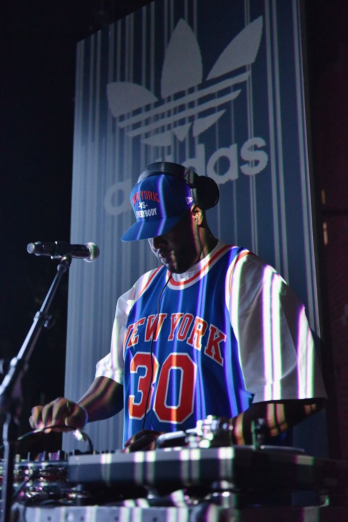 NEW YORK, NY - AUGUST 04: DJ Clark Kent performs as Adidas Originals presents The Last Encore featuring G.O.O.D Music at The Tunnel on August 4, 2016 in New York City. (Photo by Bryan Bedder/Getty Images for Adidas)