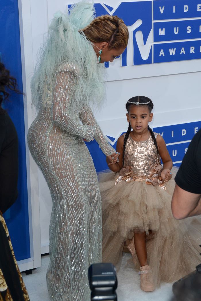 2016 MTV Video Music Awards - Red Carpet Arrivals Featuring: Beyonce, Blue Ivy Carter Where: New York, New York, United States When: 29 Aug 2016 Credit: Ivan Nikolov/WENN.com