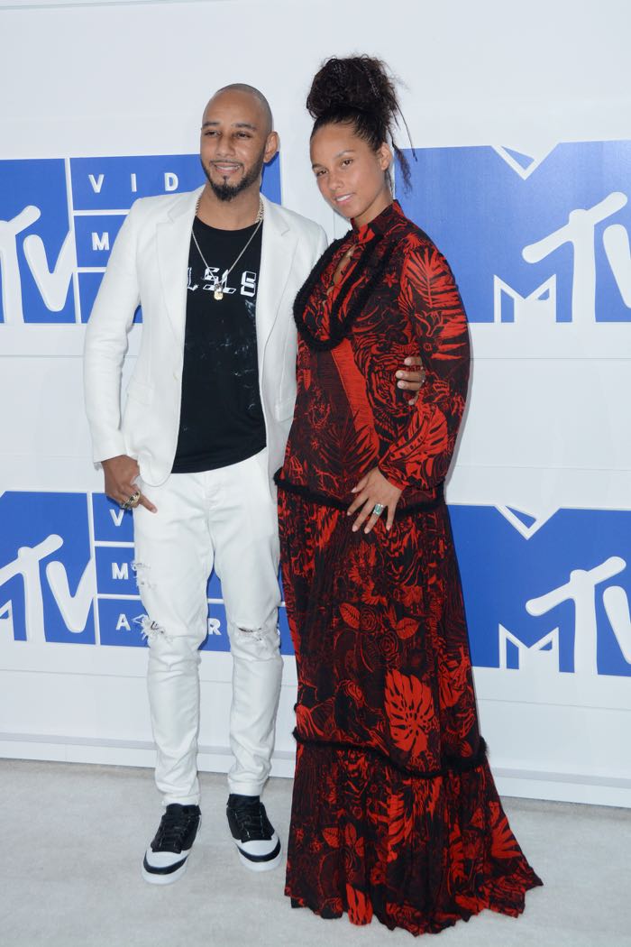 2016 MTV Video Music Awards - Red Carpet Arrivals Featuring: Swizz Beatz, Alicia Keys Where: New York, New York, United States When: 29 Aug 2016 Credit: Ivan Nikolov/WENN.com
