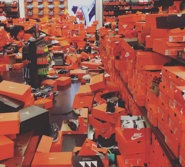 Factory Store Left In Shambles Black - The Latest Hip-Hop News, Music and Media | Hip-Hop Wired