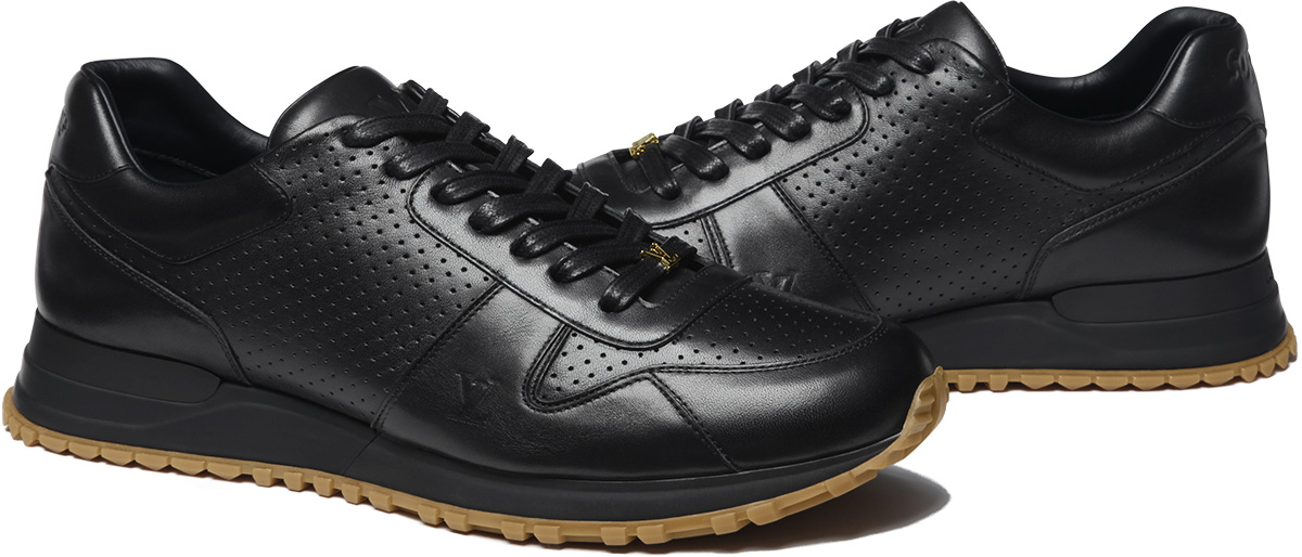 Louis Vuitton Run Away Supreme Black Gum