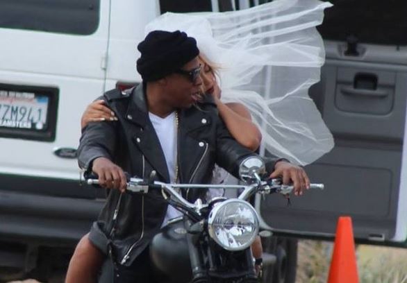 Jay Z Gives Beyonce A Lift On Motorcycle [PHOTOS] | The Latest Hip-Hop ...