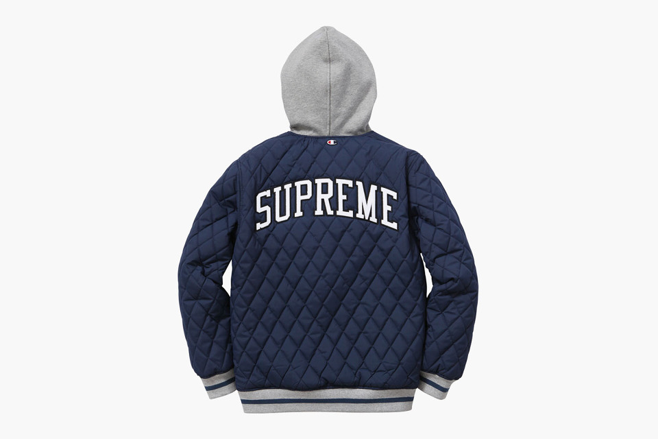 Supreme & Champion Unveil Reversible Hooded Jackets [Photos] | The