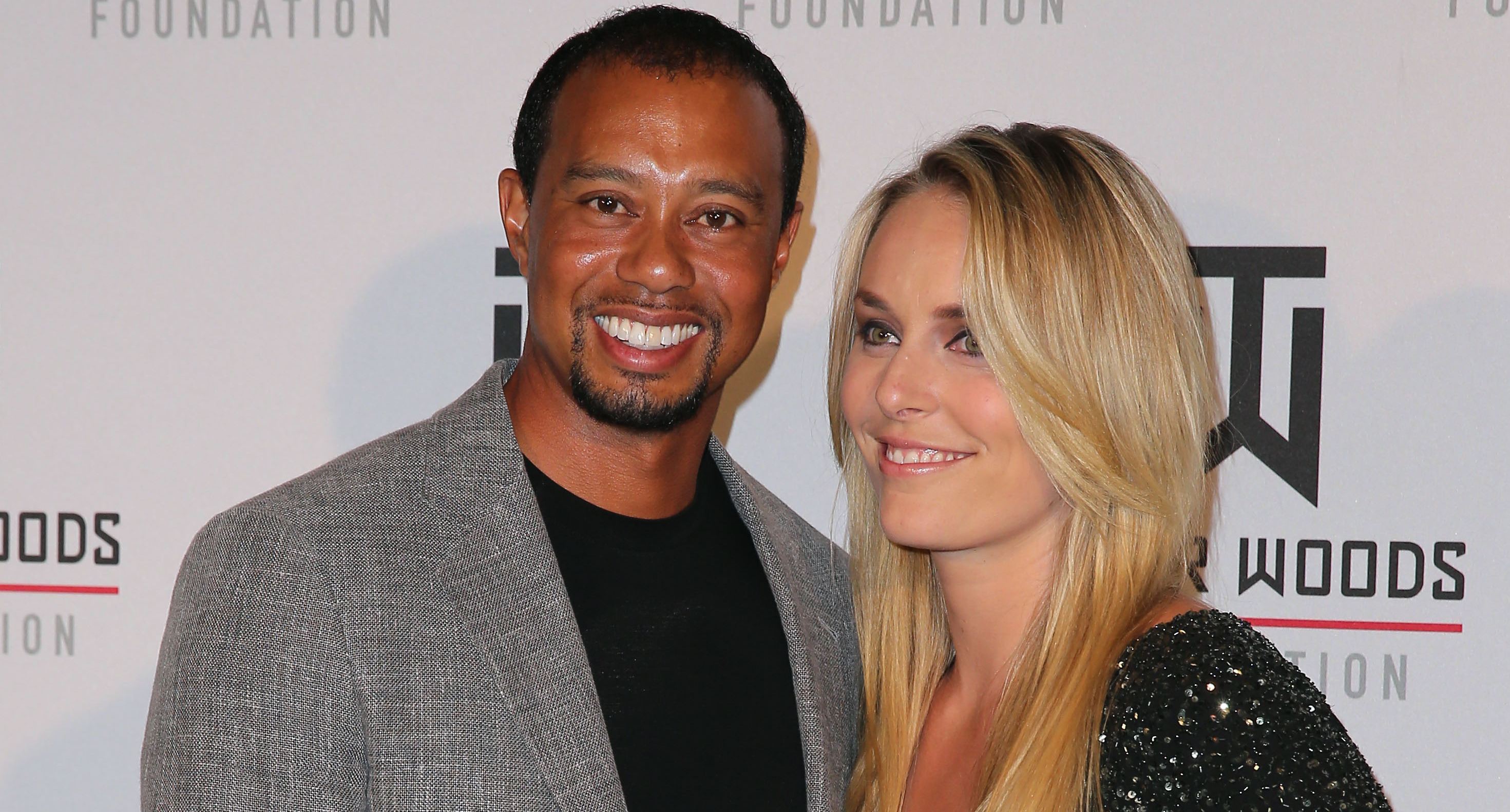 Tiger Woods and Lindsey Vonn