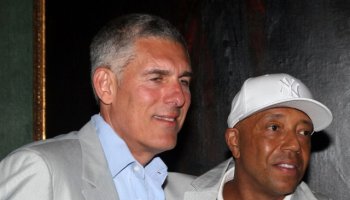 Lyor Cohen and Russell Simmons