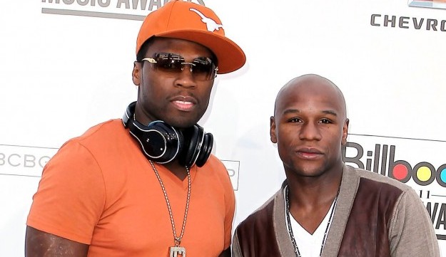 50 Cent and Floyd Mayweather Jr