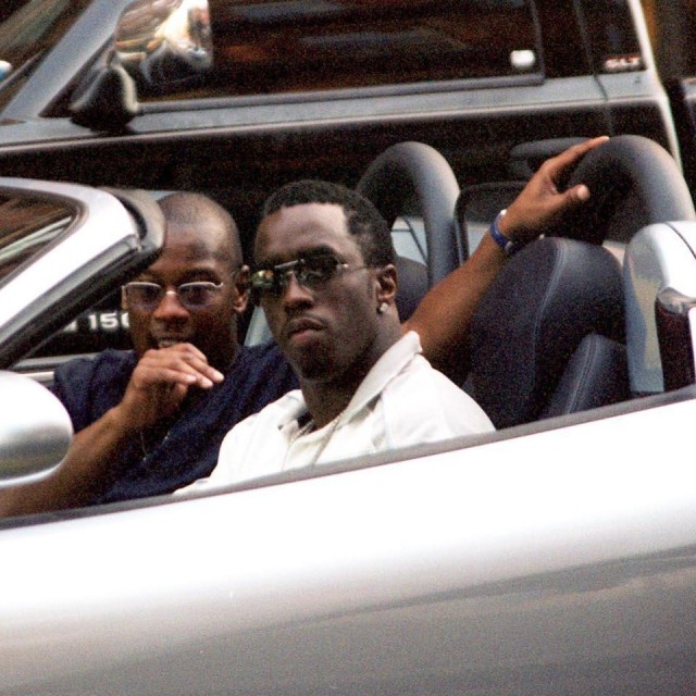 Andre Harrell and Sean Combs