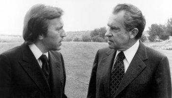 David Frost and Richard Nixon