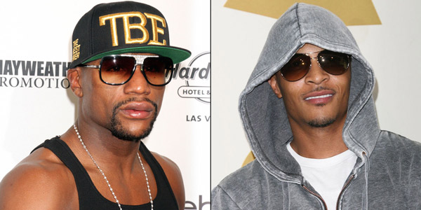 Floyd Mayweather and T.I.