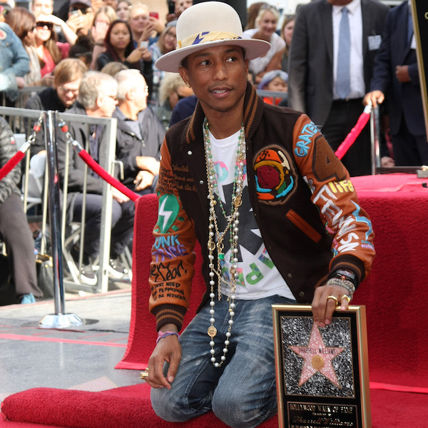 Pharrell Williams Hollywood Walk of Fame Star Ceremony