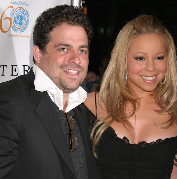 Brett Ratner and Mariah Carey