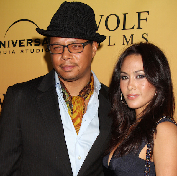 Terrence Howard and Michele Howard