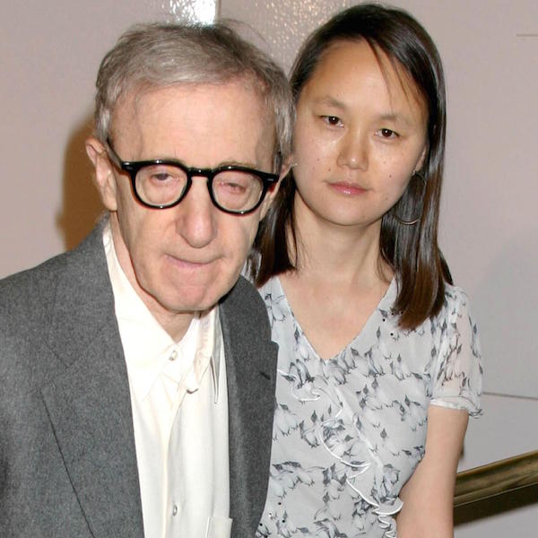 WOODY ALLEN and wife SOON-YI PREVIN