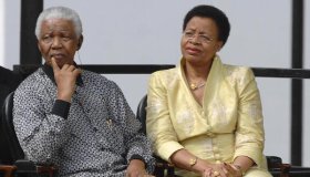 Nelson Mandela and Graca Machel
