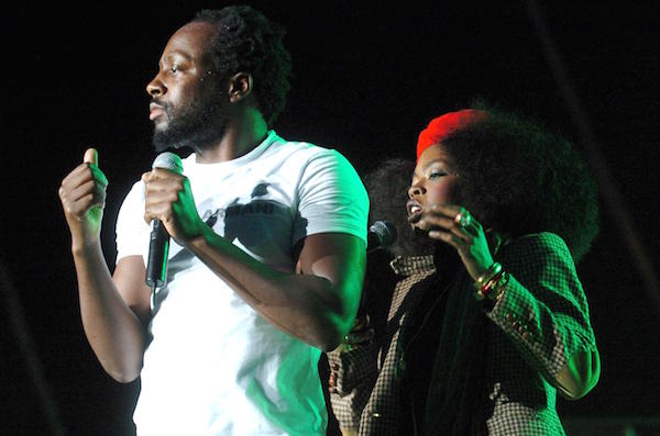 Wyclef Jean and Lauryn Hill