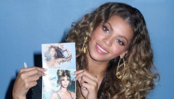 Beyonce record store appearance