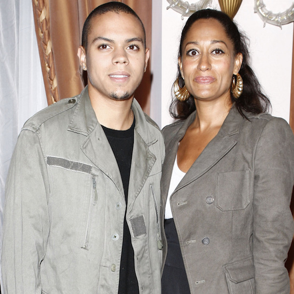 Evan Ross and Tracee Ellis Ross