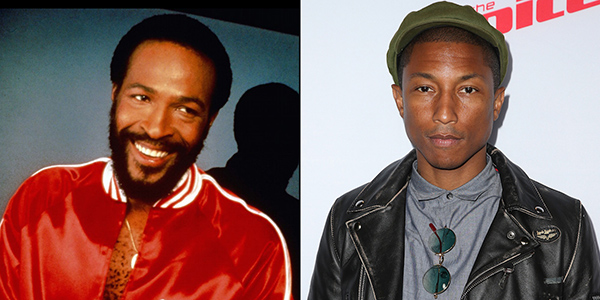 Marvin Gaye and Pharrell