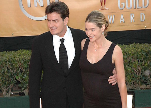 CHARLIE SHEEN and DENISE RICHARDS