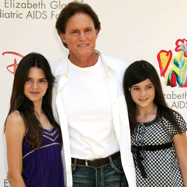 Kendall Jenner, Bruce Jenner and Kylie Jenner