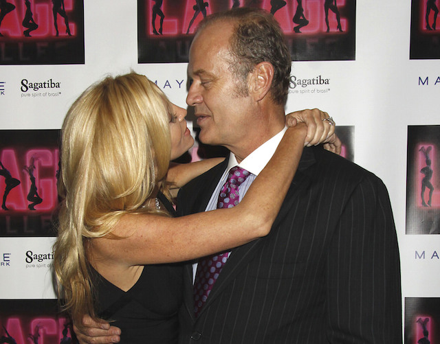 Camille Donatacci and Kelsey Grammer