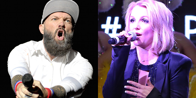 Britney Spears and Fred Durst