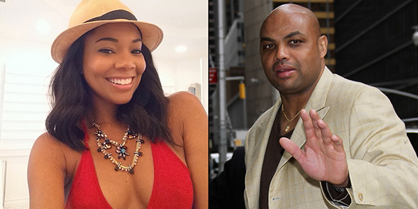 Gabrielle Union and Charles Barkley