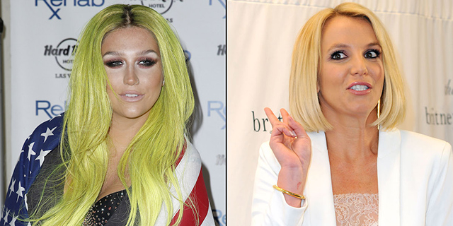 Kesha and Britney Spears