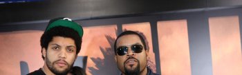 Ice Cube and O'Shea Jackson Jr.