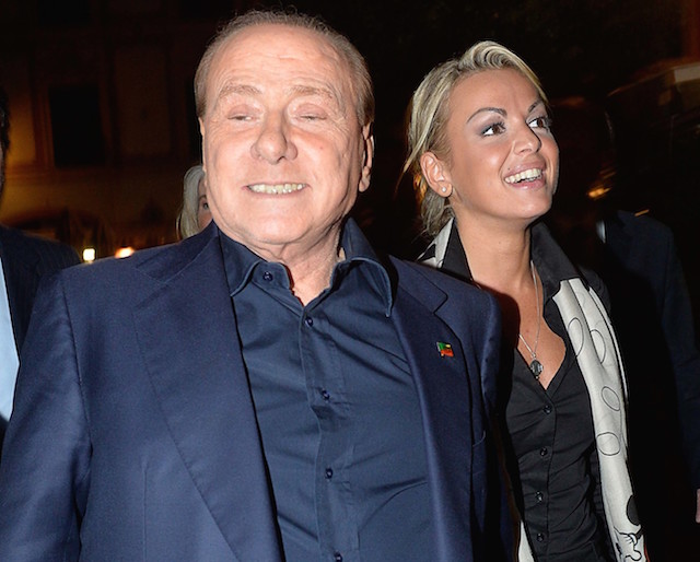 Silvio Berlusconi and Francesca Pascale