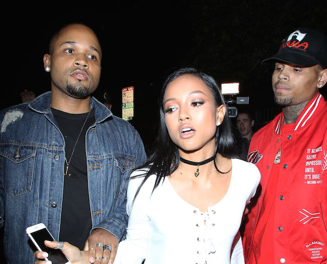 Karrueche Tran and Chris Brown