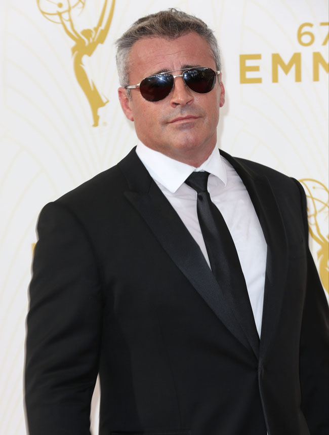 Celebrities arrive at 67th Emmys Red Carpet at Microsoft Theater. Featuring: Matt LeBlanc Where: Los Angeles, California, United States When: 20 Sep 2015 Credit: Brian To/WENN.com