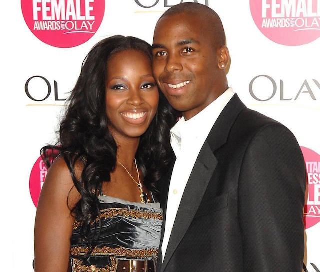 Jamelia and Darren Byfield