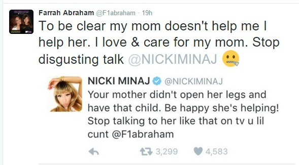 nicki-minaj-farrah-abraham-teen-mom-og-twitter-beef-1