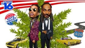 Snoop and Wiz Hit The High Road