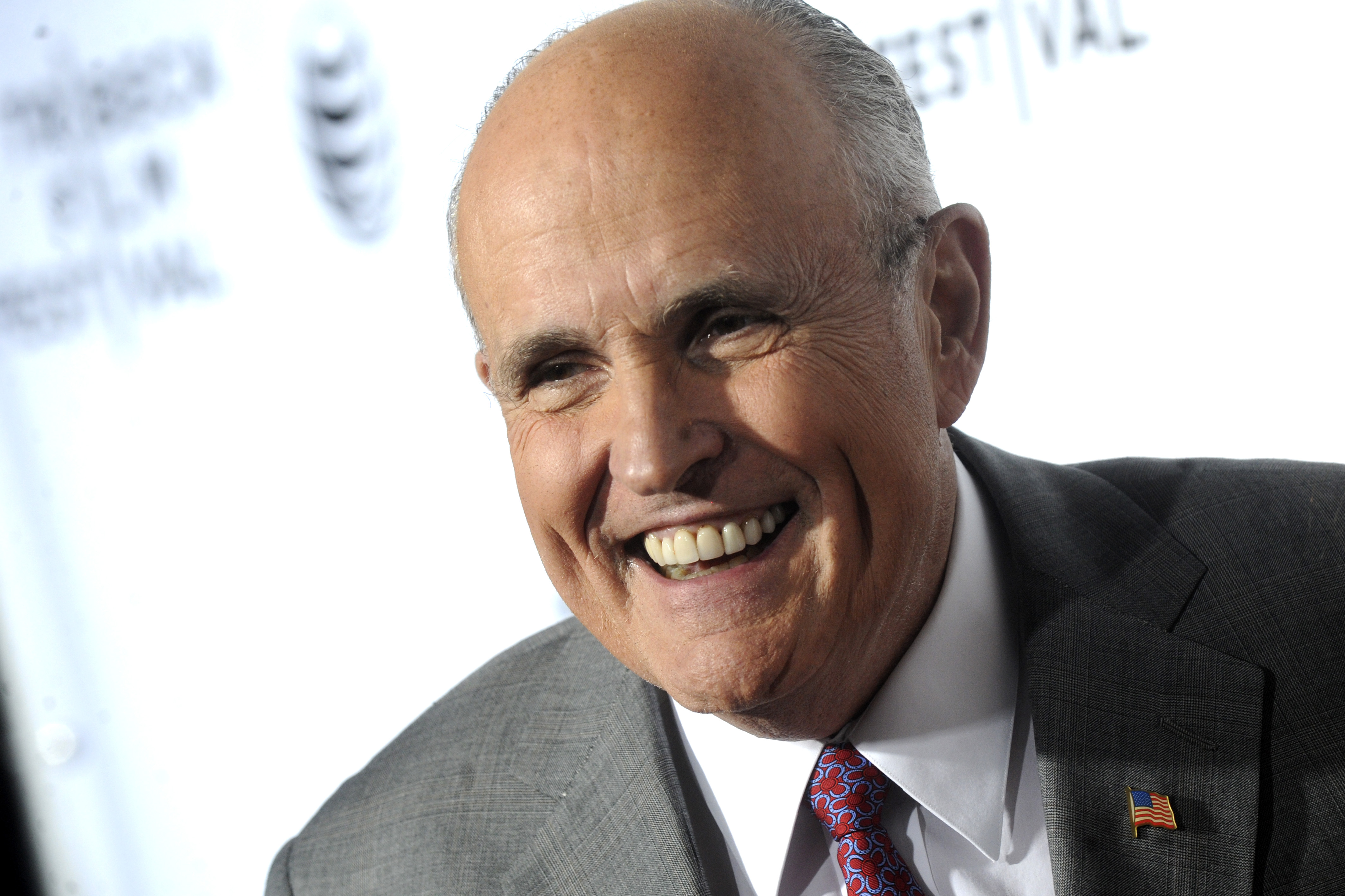 Opening Night premiere of 'Live From New York!' during the 2015 Tribeca Film Festival at the Beacon Theatre in New York City Featuring: Rudy Giuliani Where: New York, New York, United States When: 15 Apr 2015 Credit: Dennis Van Tine/Future Image/WENN.com **Not available for publication in Germany, Poland, Russia, Hungary, Slovenia, Czech Republic, Serbia, Croatia, Slovakia**