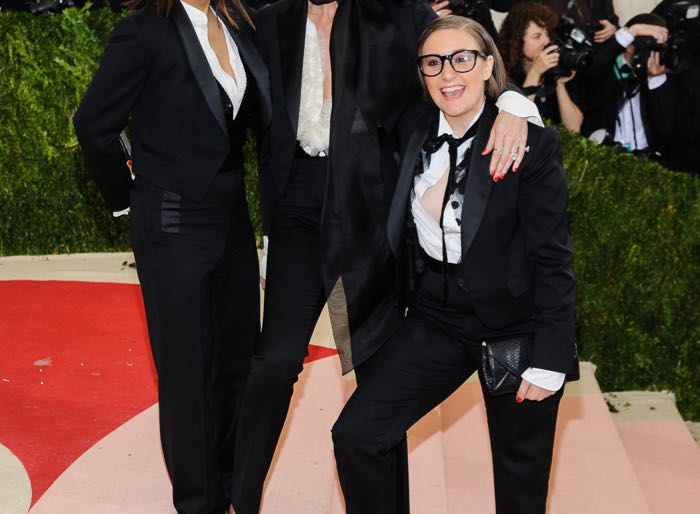 Metropolitan Museum of Art Costume Institute Gala: Manus x Machina: Fashion in the Age of Technology at the Met Museum Featuring: Jenna Lyons, Lena Dunham Where: New York City, New York, United States When: 03 May 2016 Credit: WENN.com