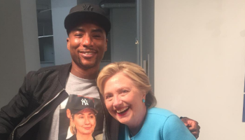 Hillary Clinton and Charlamagne