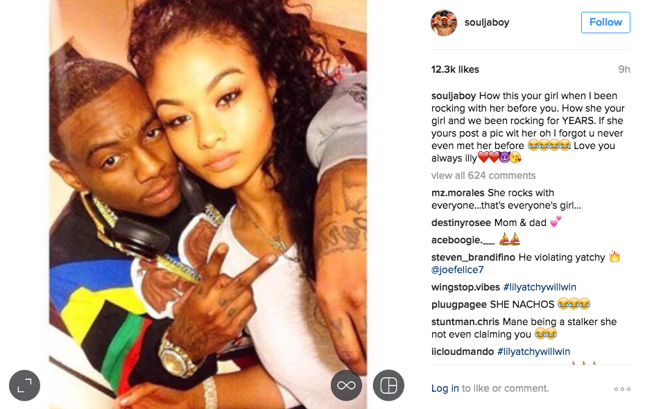 Soulja Boy and Lil Yachty Are Beefing Over India Love.