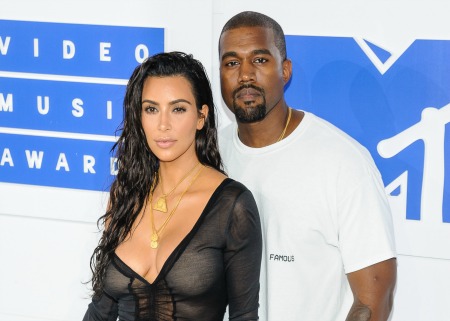 2016 MTV Video Music Awards at Madison Square Garden Featuring: Kim Kardashian West, Kanye West Where: New York, New York, United States When: 29 Aug 2016 Credit: C.Smith/WENN.com