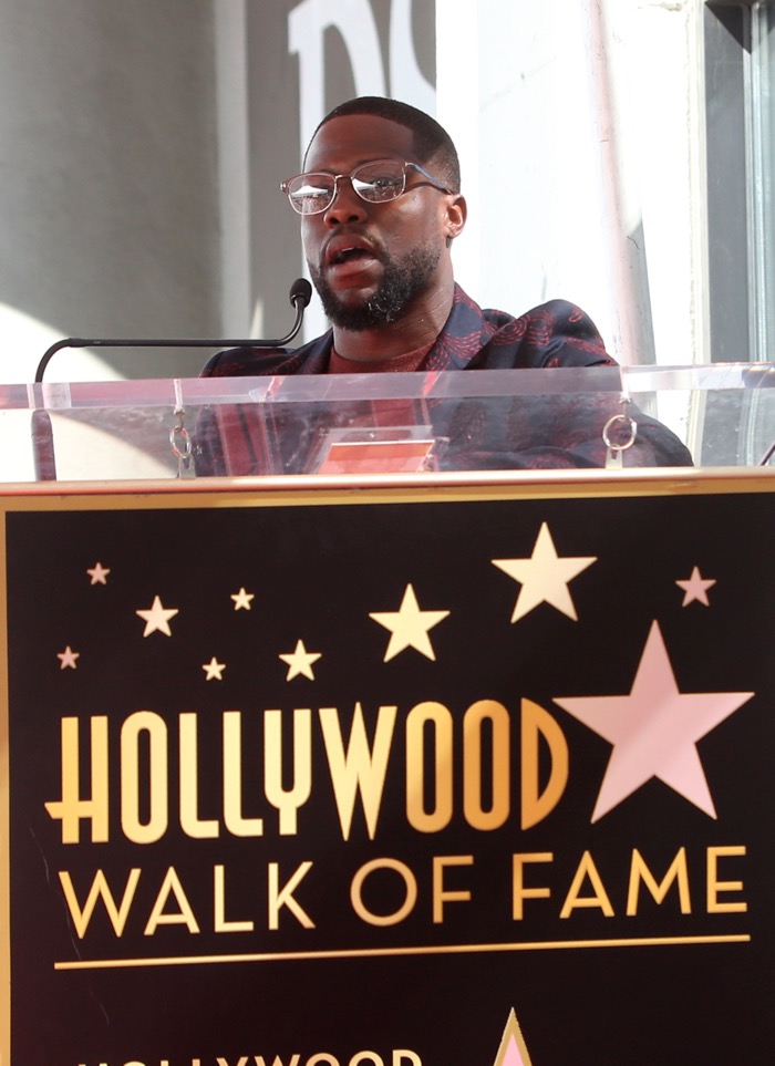 Comedian Kevin Hart is honored with a star on the Hollywood Walk of Fame Featuring: Kevin Hart Where: Hollywood, California, United States When: 10 Oct 2016 Credit: FayesVision/WENN.com