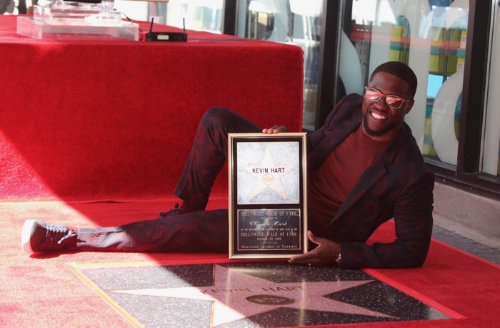 Comedian Kevin Hart is honored with a star on the Hollywood Walk of Fame Featuring: Kevin Hart Where: Hollywood, California, United States When: 10 Oct 2016 Credit: FayesVision/WENN.com